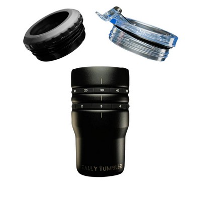 TALLY TUMBLER® 14 oz 4-in-1 Scorekeeper Can Cooler Tumbler