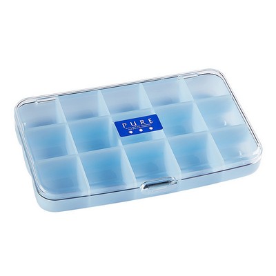 Plastic Storage Cases for Pill Management Portable Weekly Pill Box