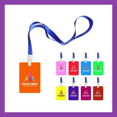 Custom Full Color Event Badge