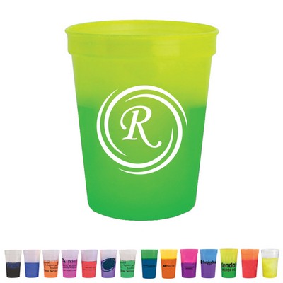 Durable Plastic Color Changing Stadium Cup