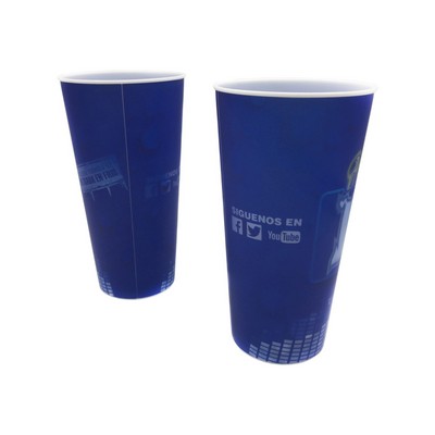 3D 32oz 1000ml Holographic Plastic Stadium Cup