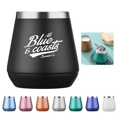 12oz Food Grade Stainless Steel Insulated Travel Tumbler