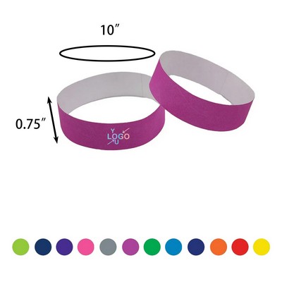 Personalized Tyvek Paper Wristband for Events