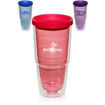 24 Oz. Double Wall Orbit Acrylic Tumblers
