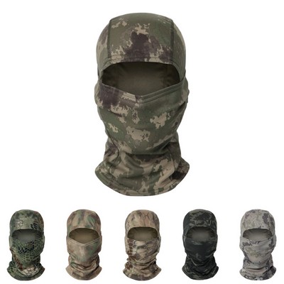 Summer Outdoor Camouflage Riding Mask