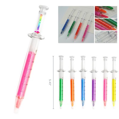Syringe-Shaped Highlighter
