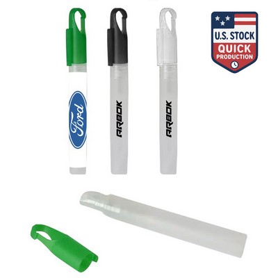 Made in USA 80% Alcohol Hand Sanitizer Pen 10ml (0.34oz) – FDA Registered, Full-Color Label