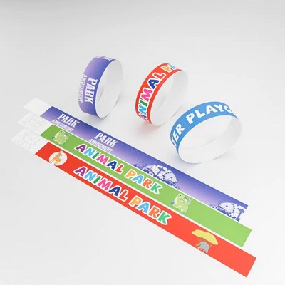 Full Color Waterproof Paper Wrist Bands