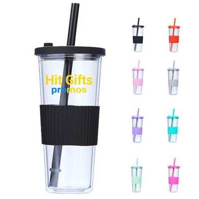 Anti Slip Glass Tumbler