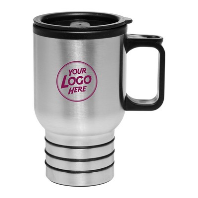 Stainless Steel Travel Mugs with Handle 16 oz