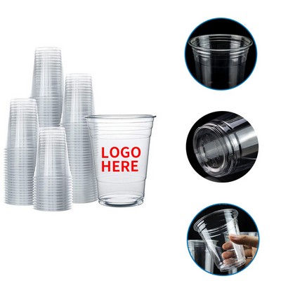 16oz Disposable Clear Plastic Cup