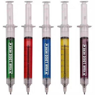 Syringe Click Ball Pen