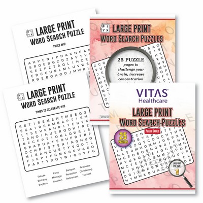 Large Print Word Search Puzzle Book