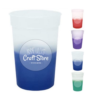 16oz Reusable BPA Free Color Changing Cup