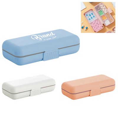 8 Section Sealed Pill Box