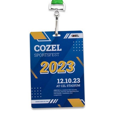 High-Quality Full-Color PVC ID Cards – Double-Sided (5.1" x 3.54")