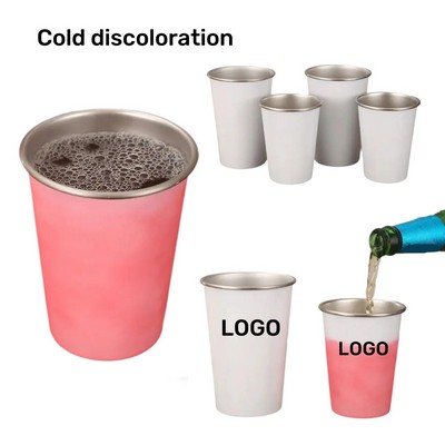 17oz Color Changing Stainless Steel Beer Mug