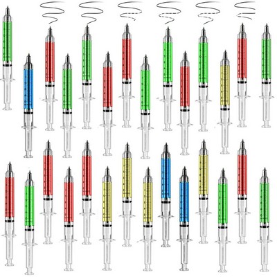 Telescoping Syringe-Style Ballpoint Pen