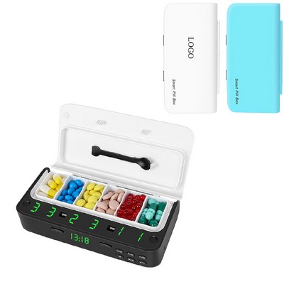 Electronic Smart Pill Box With LED Display