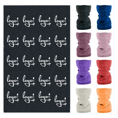 Full Color Sublimation Polyester Neck Cover