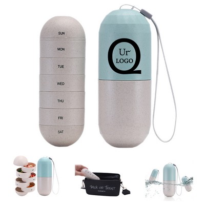 7-Day Pill Cases Organizer