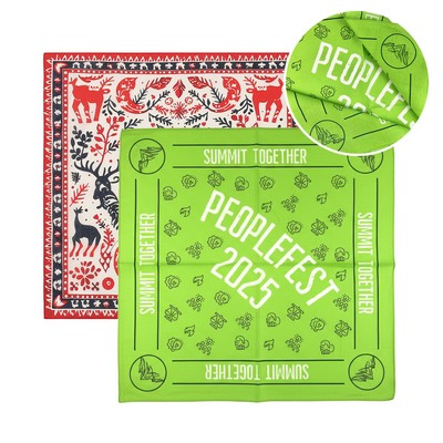 21'' x 21'' Cotton Square Scarf