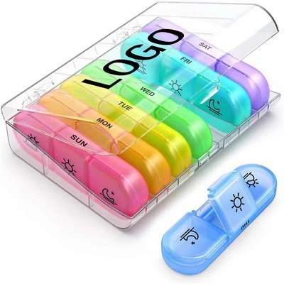 7-Day 21-Slot Pill Organizer