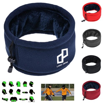 Winter Fleece Neck Gaiter Scarf