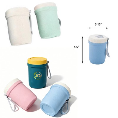 Wheat Straw Double-layer Cup