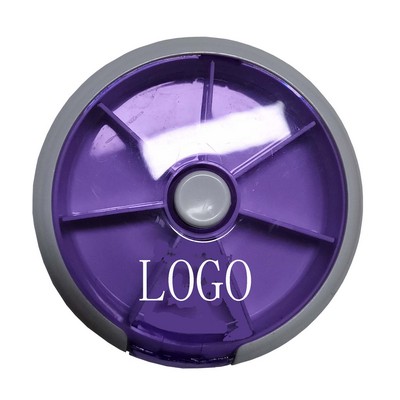 Weekly Pill Organizer 7-Day Compartment Box