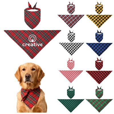 Plaid Pet Bandana
