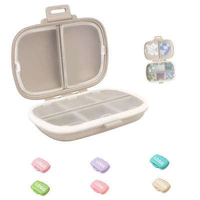 8 Compartments Daily Pill Case