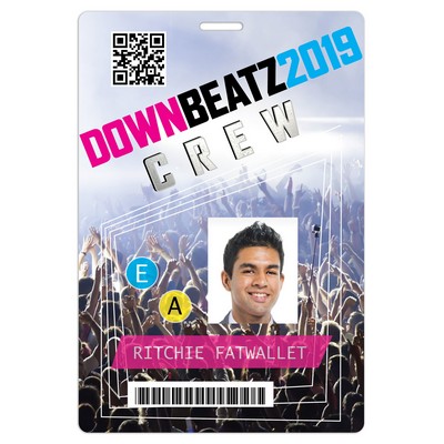 Jumbo Badge - Laminated (3.5" X 5.5")