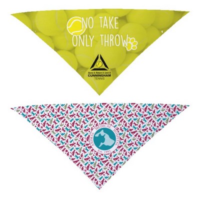 Dye-Sublimated Pet Bandana
