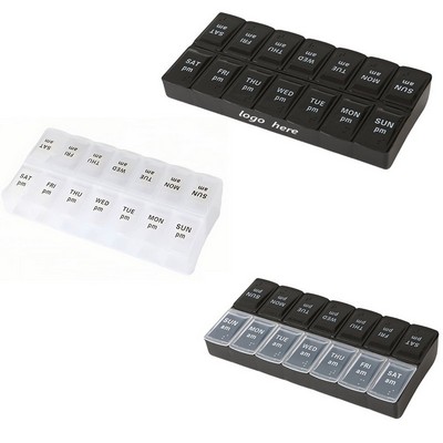 AM/PM Pill Organizer/Storage Box