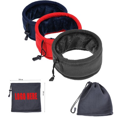 Winter Fleece Neck Gaiter Ski Tube Scarf for Men & Women