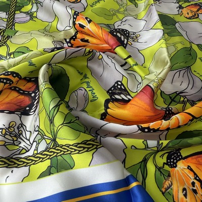 43" x 43" Silk-polyester Sublimation scarf